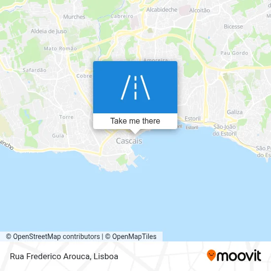 Rua Frederico Arouca map