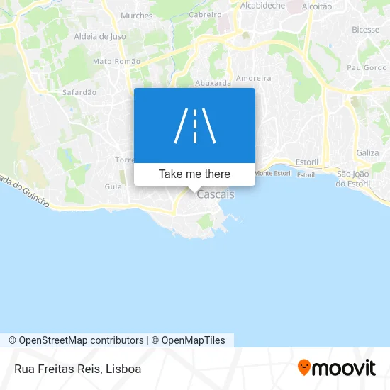 Rua Freitas Reis map