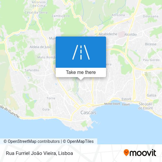 Rua Furriel João Vieira map