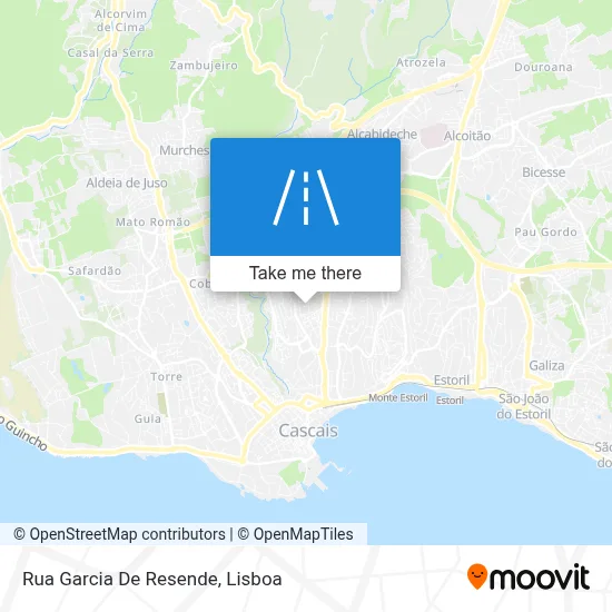 Rua Garcia De Resende map