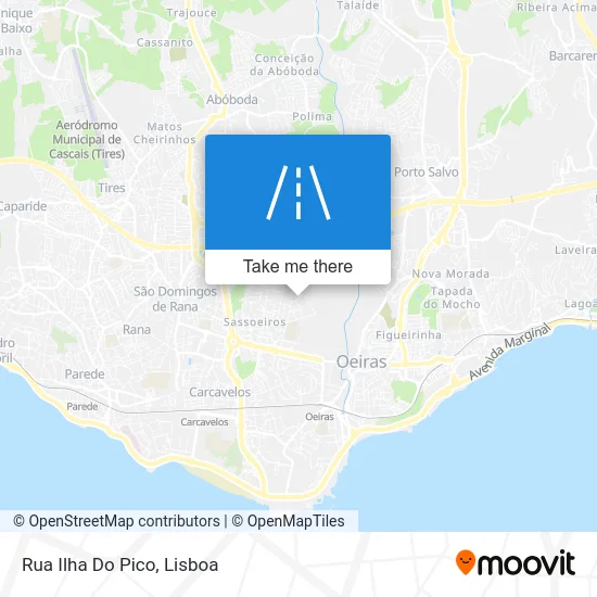 Rua Ilha Do Pico map