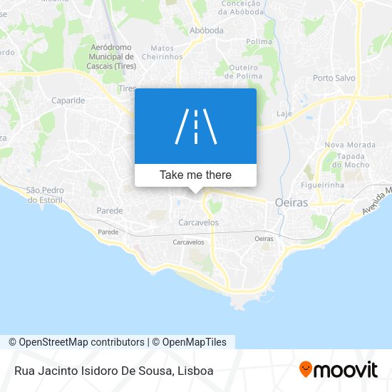 Rua Jacinto Isidoro De Sousa map