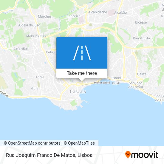 Rua Joaquim Franco De Matos map