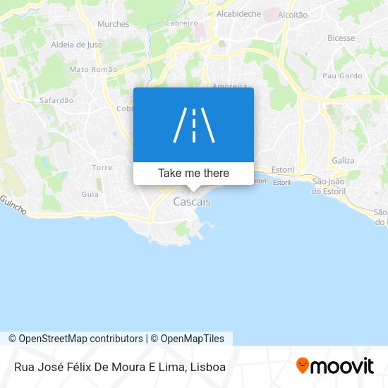 Rua José Félix De Moura E Lima mapa