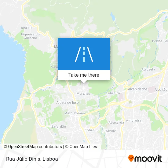 Rua Júlio Dinis map