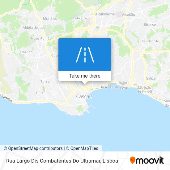 Rua Largo Dis Combatentes Do Ultramar map