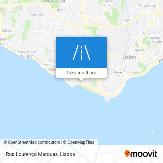 Rua Lourenço Marques mapa