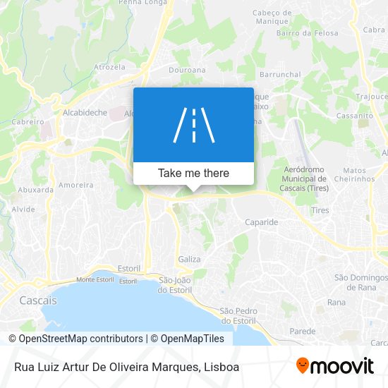 Rua Luiz Artur De Oliveira Marques map