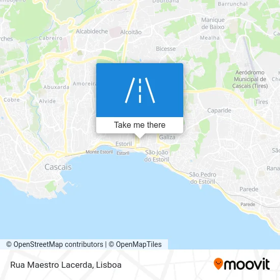 Rua Maestro Lacerda map