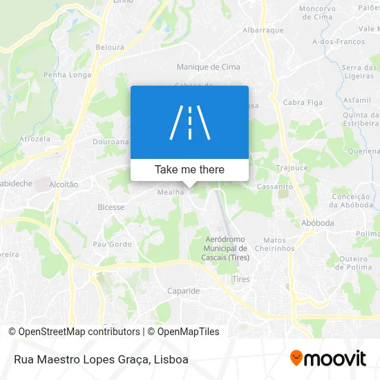 Rua Maestro Lopes Graça map