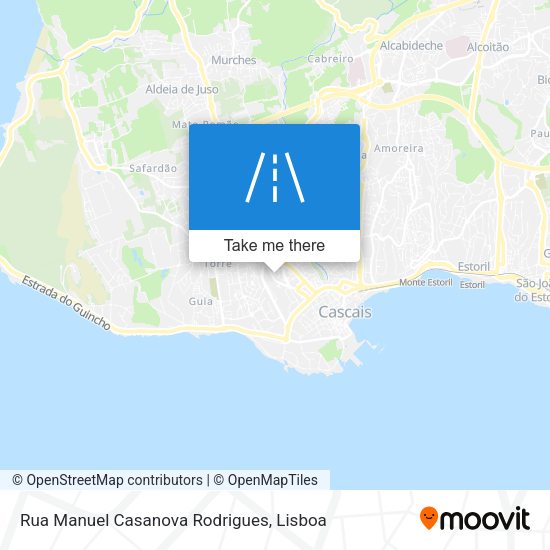 Rua Manuel Casanova Rodrigues map