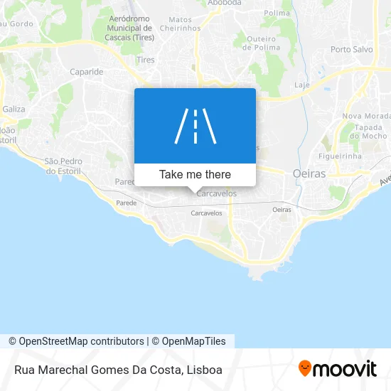 Rua Marechal Gomes Da Costa map