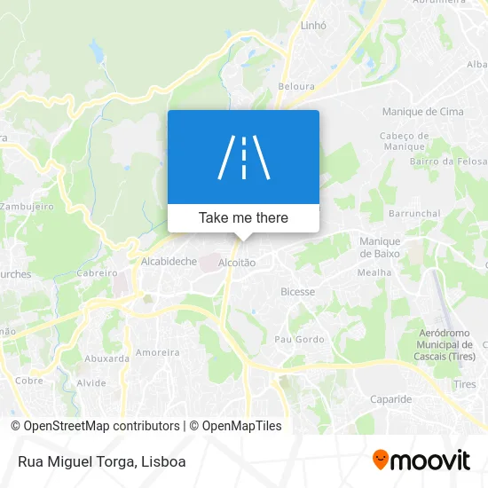 Rua Miguel Torga map
