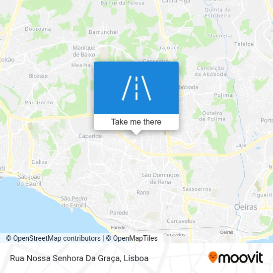 Rua Nossa Senhora Da Graça map