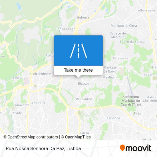 Rua Nossa Senhora Da Paz map
