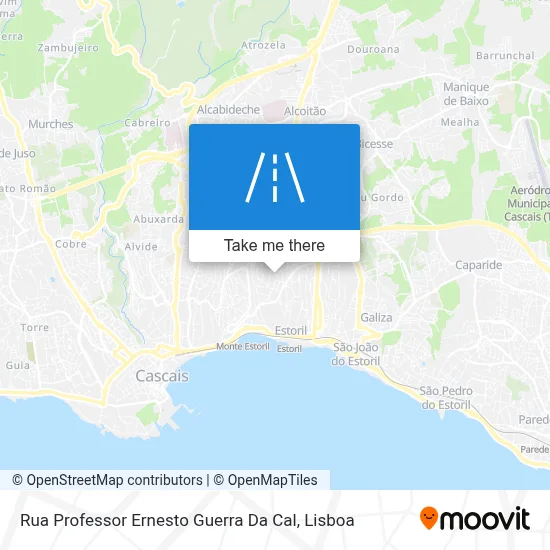 Rua Professor Ernesto Guerra Da Cal map