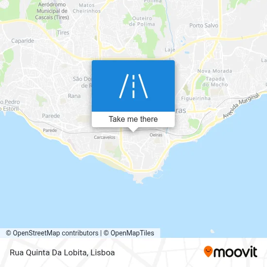 Rua Quinta Da Lobita map