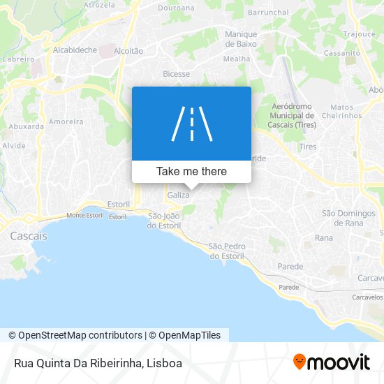 Rua Quinta Da Ribeirinha map