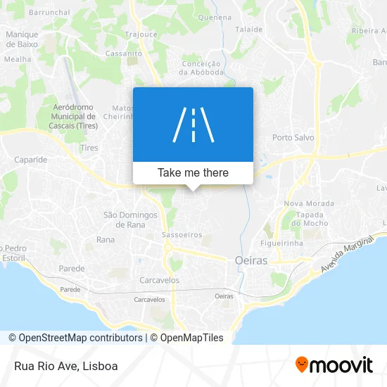 Rua Rio Ave map