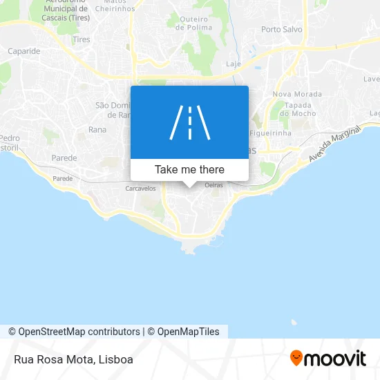 Rua Rosa Mota map