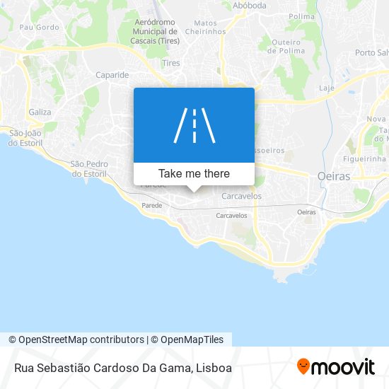 Rua Sebastião Cardoso Da Gama map