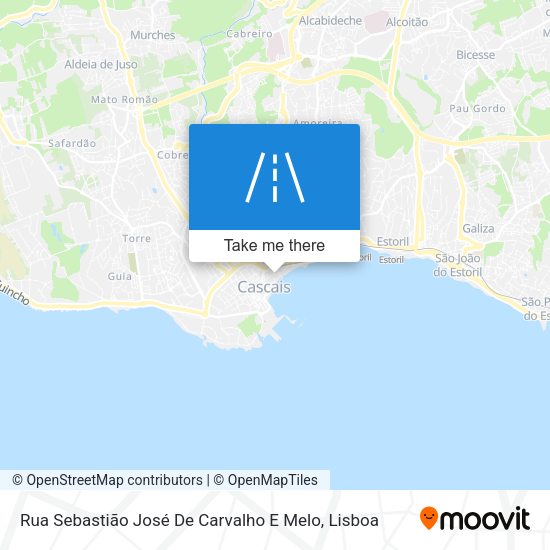 Rua Sebastião José De Carvalho E Melo map