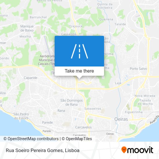 Rua Soeiro Pereira Gomes mapa