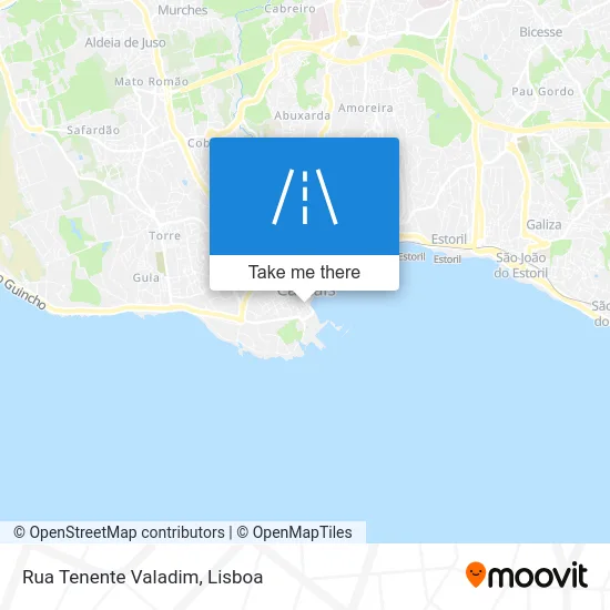 Rua Tenente Valadim map