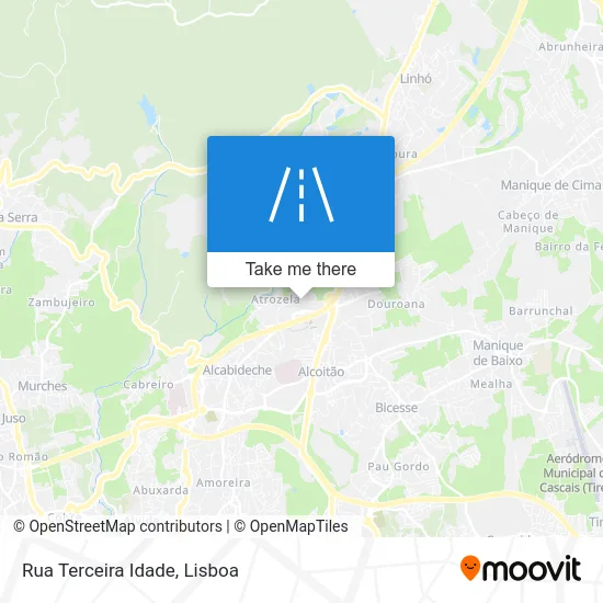 Rua Terceira Idade map