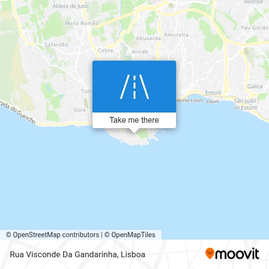 Rua Visconde Da Gandarinha map