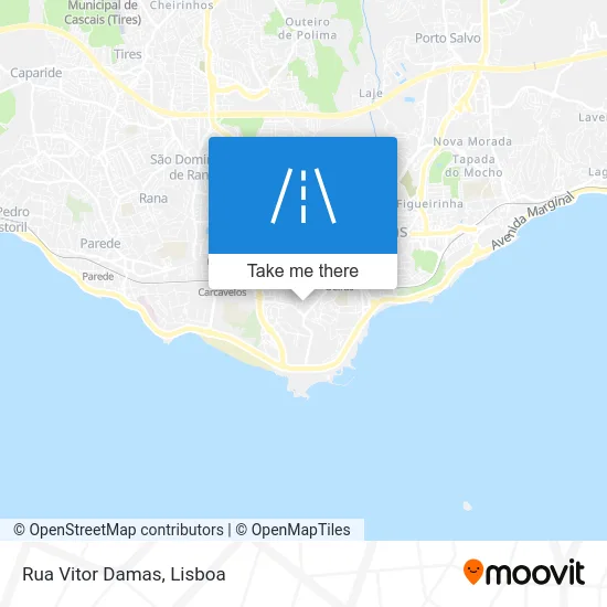 Rua Vitor Damas map