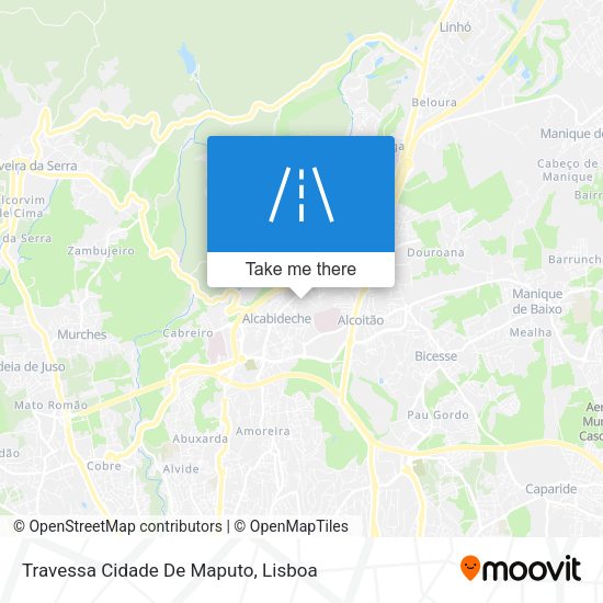 Travessa Cidade De Maputo mapa