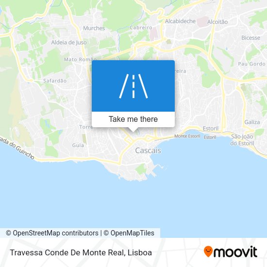 Travessa Conde De Monte Real map