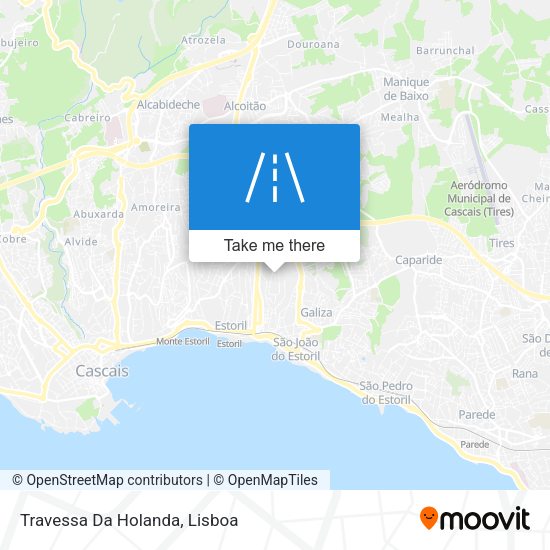 Travessa Da Holanda mapa
