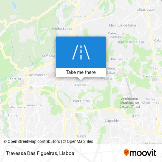 Travessa Das Figueiras map