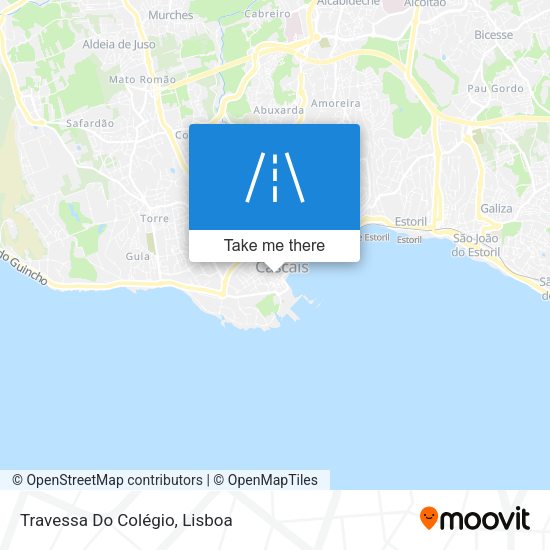 Travessa Do Colégio mapa