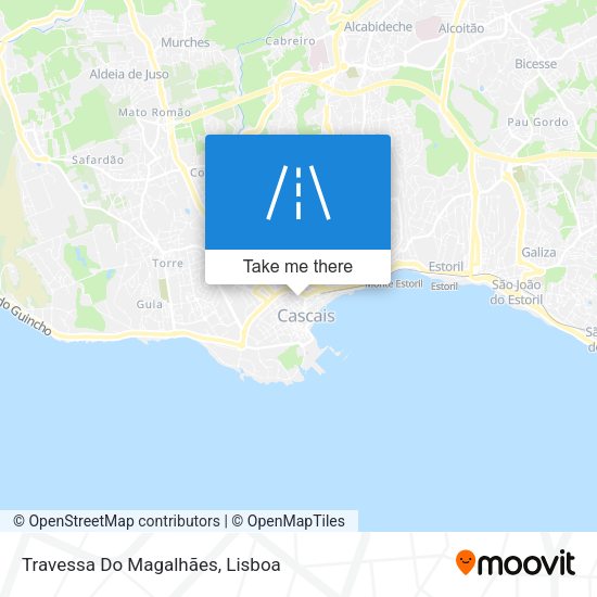 Travessa Do Magalhães mapa