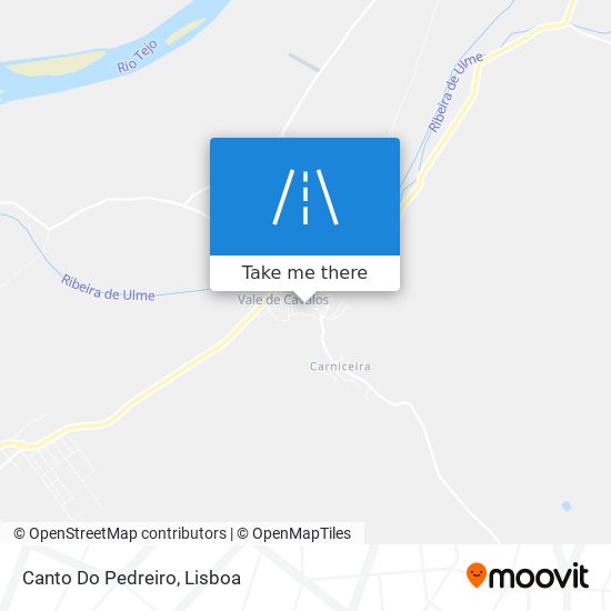 Canto Do Pedreiro map