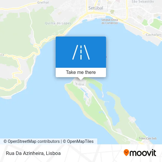 Rua Da Azinheira map