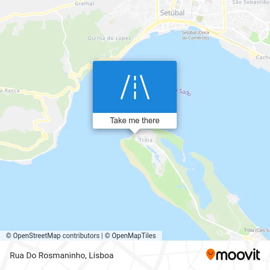 Rua Do Rosmaninho map