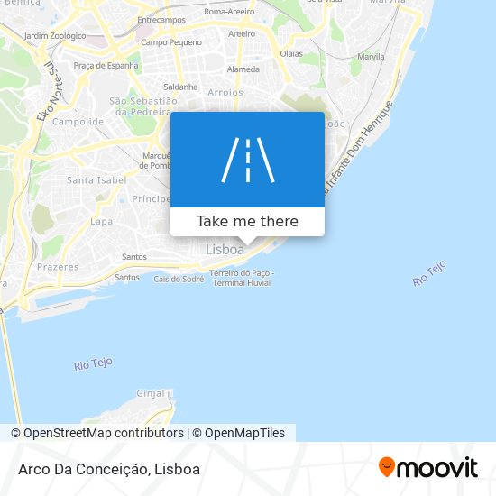 Arco Da Conceição map