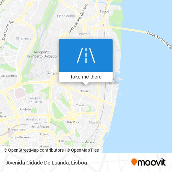 Avenida Cidade De Luanda mapa