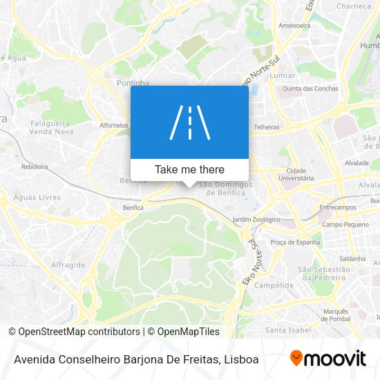 Avenida Conselheiro Barjona De Freitas map