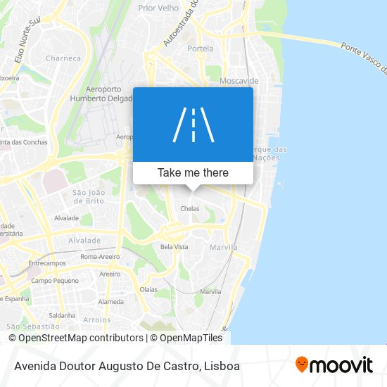 Avenida Doutor Augusto De Castro mapa