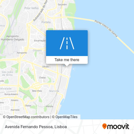 Avenida Fernando Pessoa map