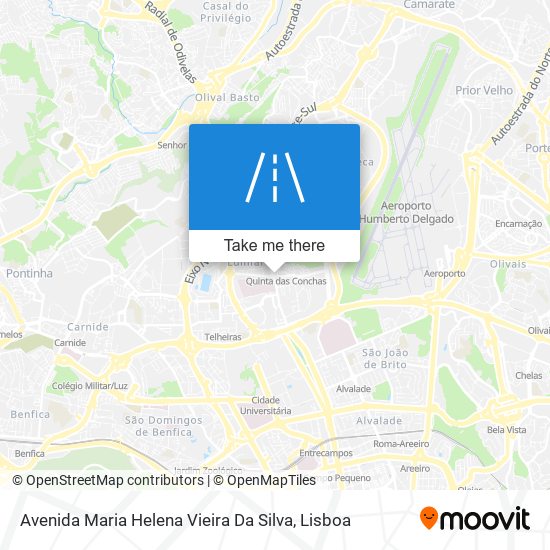 Avenida Maria Helena Vieira Da Silva map