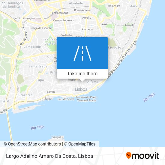 Largo Adelino Amaro Da Costa map