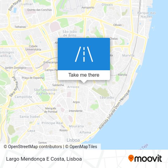 Largo Mendonça E Costa map