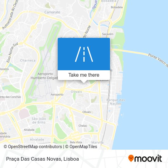 Praça Das Casas Novas map