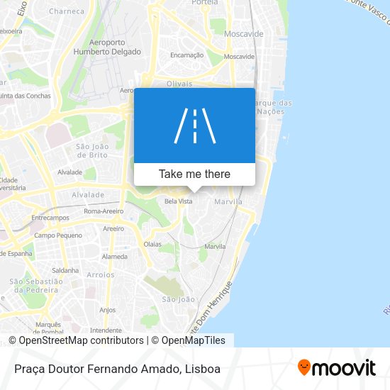 Praça Doutor Fernando Amado map
